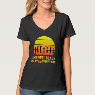T-shirt Inkwell Beach Oak Bluffs Marthas Vineyard Ma Vinta