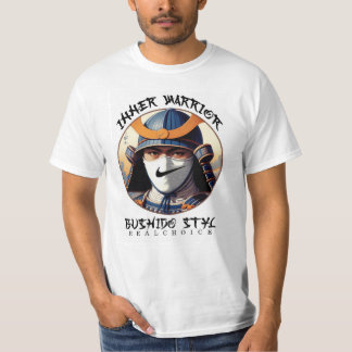 T-SHIRT INNER WARRIOR SAMOURAI BUSHIDO STYL 2024 REAL