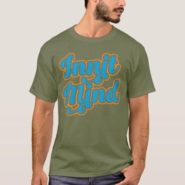 T-shirt Innit Mind Bristol Bristolian Slang (Devant)