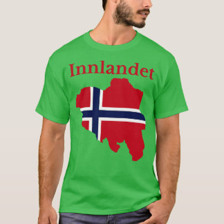 T-shirt Innlandet Comté de Norvège