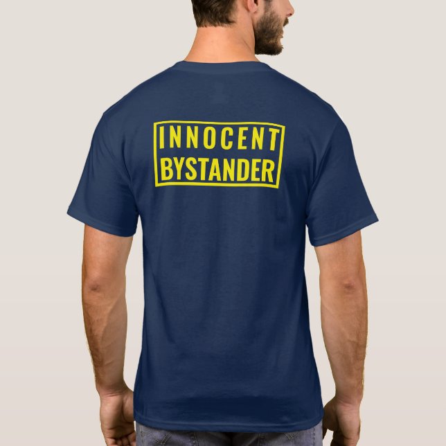 T-shirt INNOCENT BYSTANDER "POLICE" (Dos)