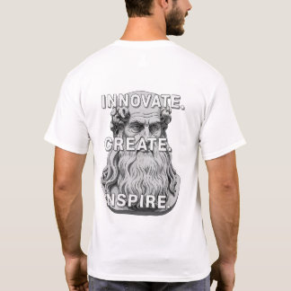 T-Shirt Innove Crée Inspire – Citation Motivationn