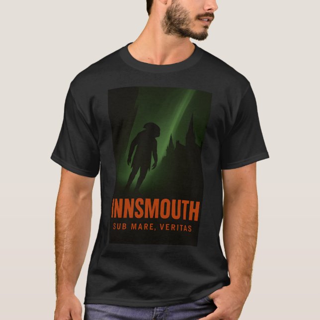 T-shirt Innsmouth - Sous la surface, quelque chose attend (Devant)