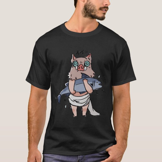 T-shirt Inosuke pêche (Devant)