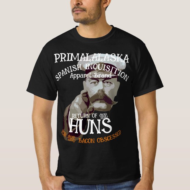 T-SHIRT INQUISITION ESPAGNOLE RETOUR DES HUNS (Devant)