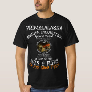 T-SHIRT INQUISITION ESPAGNOLE RETOUR DES RATS & DES PUCES