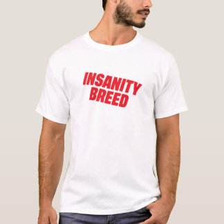 T-shirt INSANITYBREED Official Logo Premium Red Edition T-