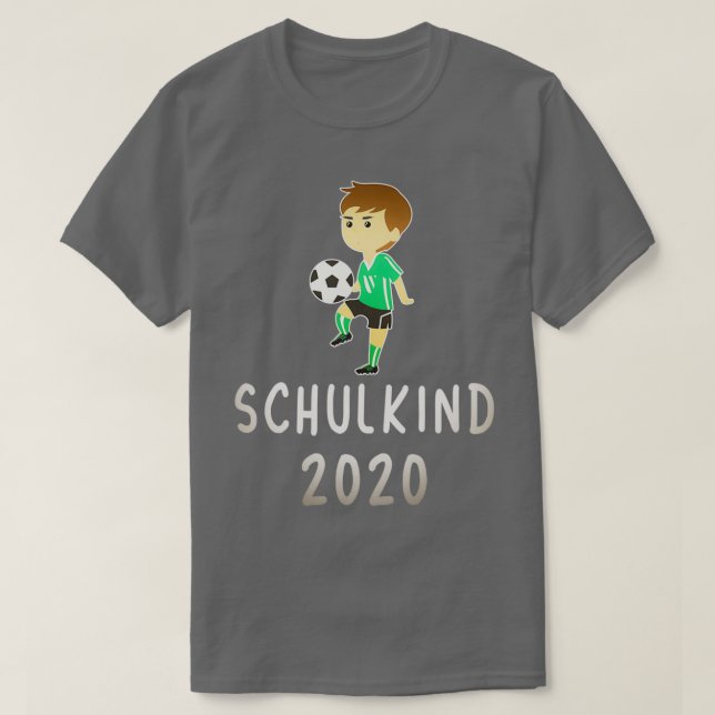T-shirt Inscription scolaire 2020 école d'enfants Classiqu (Design devant)