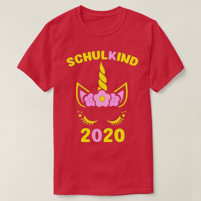 T-shirt Inscription scolaire 2020 écolier rock classique T (Design devant)