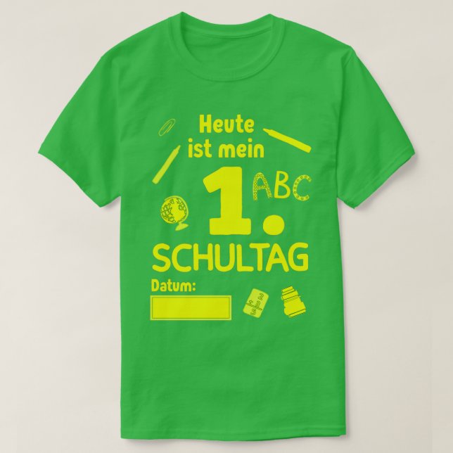 T-shirt Inscription scolaire 2020 enfant scolaire populair (Design devant)