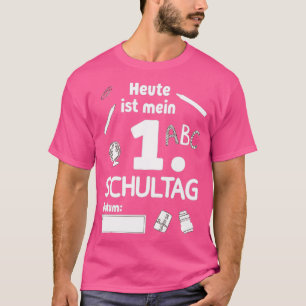 T-shirt Inscription scolaire 2020 parc d'attraction scolai