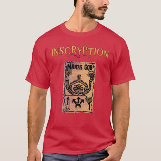 T-shirt Inscryption Psychological Horror Mantis God d Game