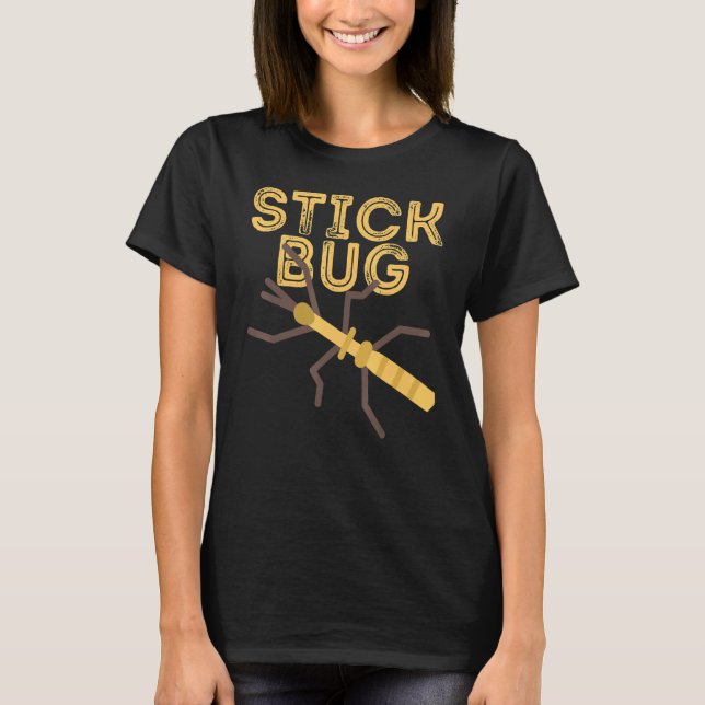 T-shirt Insecte à bâtonnet (Devant)