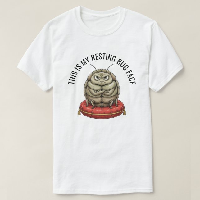 T-shirt Insecte Drôle Bug Unisexe (Design devant)