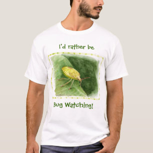 T-shirt Insecte vert clair de puanteur