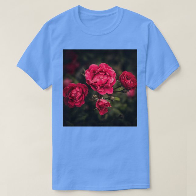 T-shirt Insecter Sur Un Rose (Design devant)