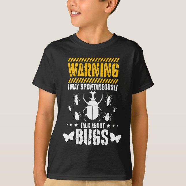 T-shirt Insectes de bug Lover Entomologiste drôle (Devant)