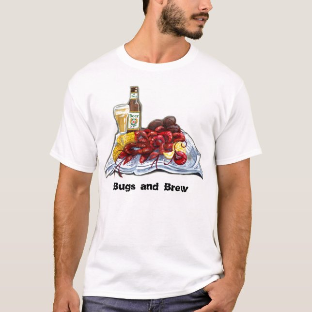 T-shirt Insectes et tee - shirt de Brew (Devant)