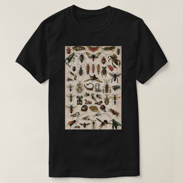 T-shirt Insectes provenant de la collection World (Design devant)