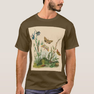 T-shirt Insectes vintages, Papillons, Caterpillar