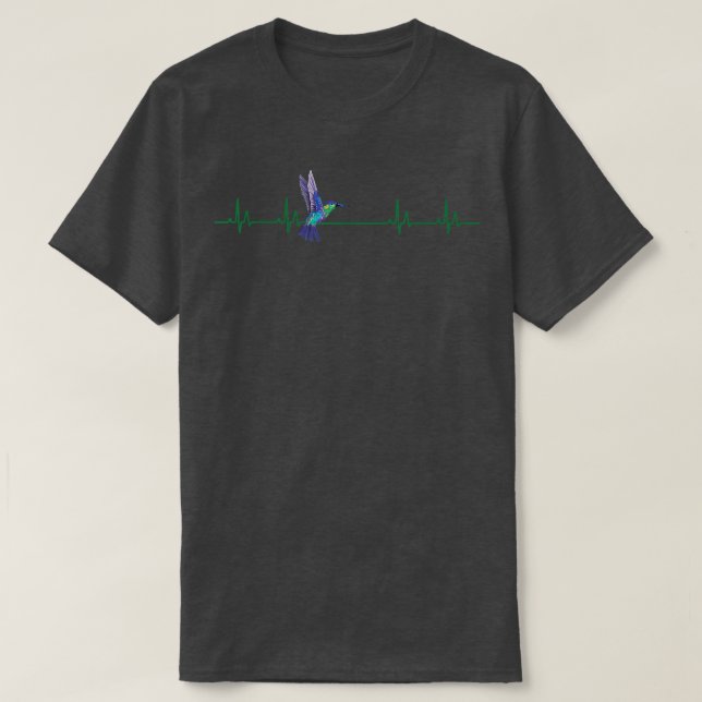 T-shirt Inséparable de conception de Colibri Hummingbird (Design devant)
