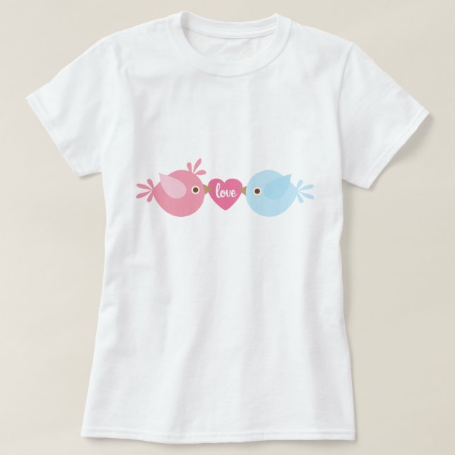 T-shirt Inséparables doux (Design devant)