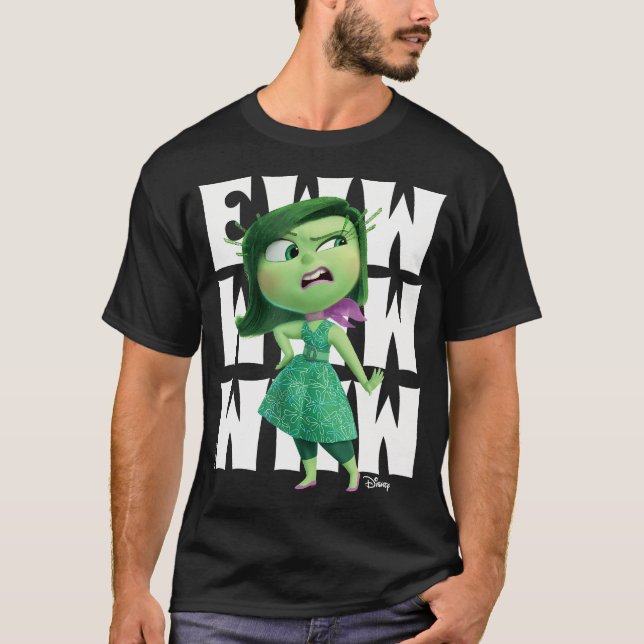 T-shirt Inside Out - Caractère Dégoût Ewww (Devant)