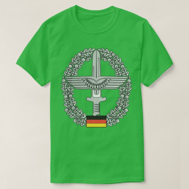 T-shirt Insigne de beret Heeresflieger Bundeswehr (Design devant)