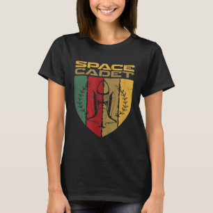 T-shirt Insigne de cadet spatial cool Emblems Rocket