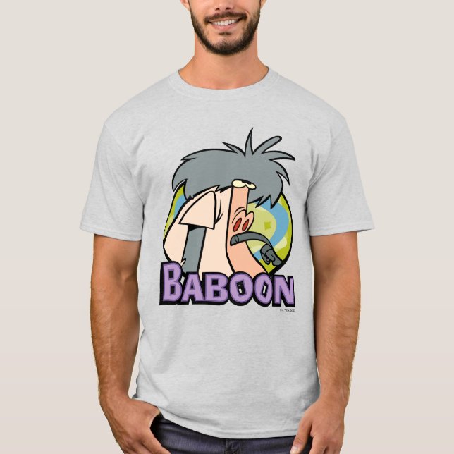 T-shirt Insigne de caractère I.R. Baboon (Devant)