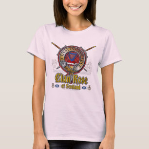 T-shirt Insigne de clan rose