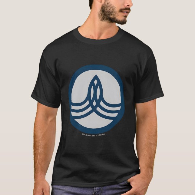 T-shirt Insigne de commande Orville, Poitrine gauche (Devant)