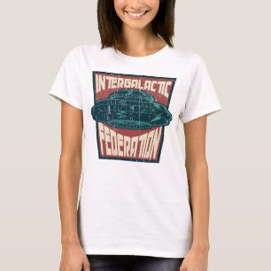 T-shirt Insigne de fédération intergalactique en détresse