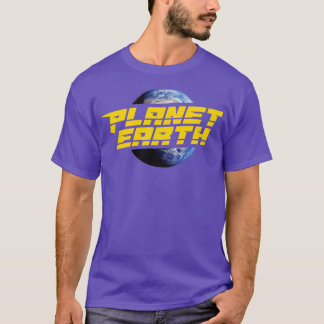 T-shirt Insigne de l'univers de la planète Terre