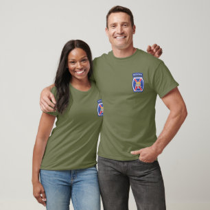 T-shirt Insigne de montagnard de la 10e division de montag
