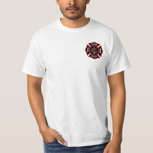 T-shirt Insigne de sapeur-pompier (Devant)