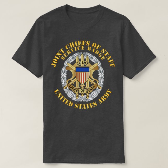 T-shirt Insigne de service des chefs d'état-major interarm (Design devant)
