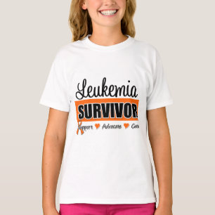 T-shirt Insigne de survivant de leucémie