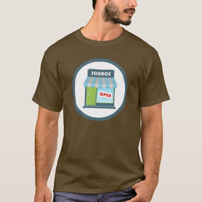 T-shirt Insigne d'Open Source (Devant)
