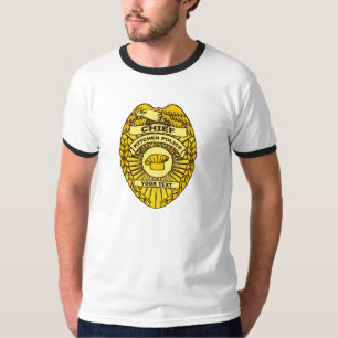 T-shirt Insigne du chef de la police de cuisine