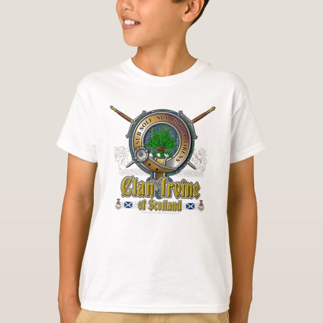 T-shirt Insigne du clan d'Irvine (Devant)