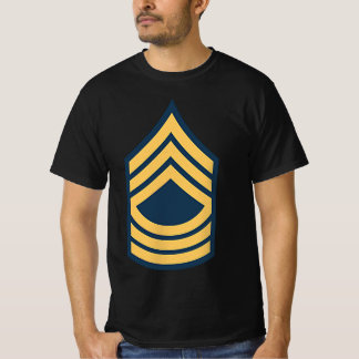 T-shirt Insigne du grade de sergent-chef de l'armée des Ét