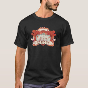 T-shirt Insigne du personnel du Cirque vintage Cirque Desi