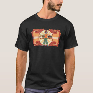 T-shirt Insigne du personnel du cirque vintage Clow Perfor