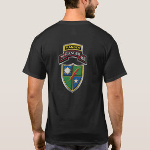 T-shirt Insigne et écusson du 75e régiment de rangers