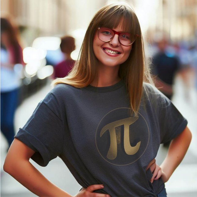 T-shirt Insigne Pi Super Hero (Créateur téléchargé)