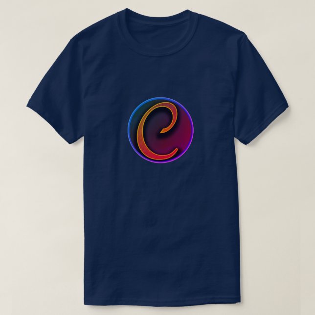 T-shirt Insigne Super Hero "C" (Design devant)
