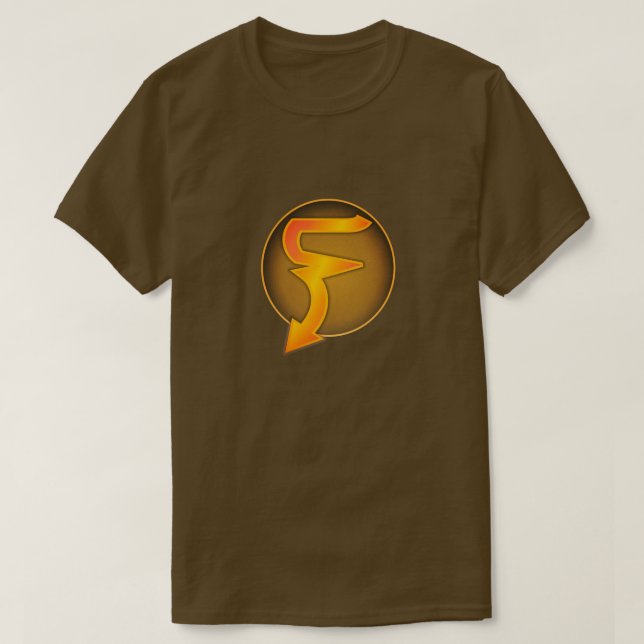 T-shirt Insigne Super Hero "F" (Design devant)