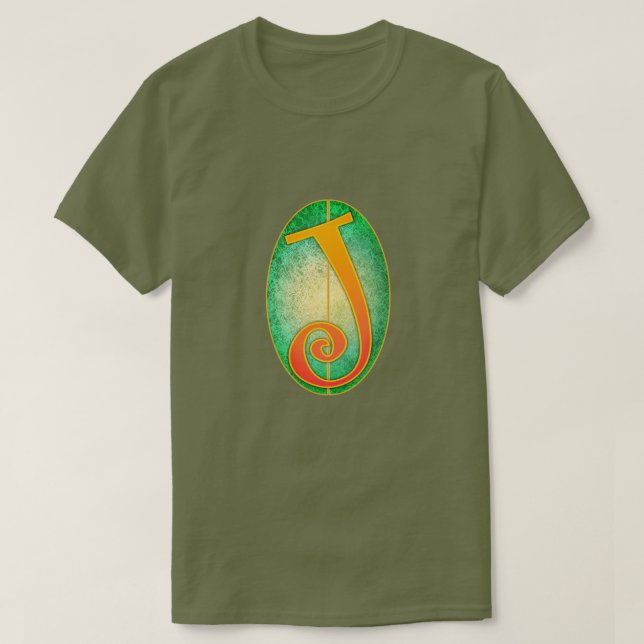 T-shirt Insigne Super Hero "J" (Design devant)