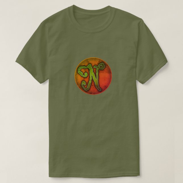 T-shirt Insigne Super Hero "N" (Design devant)